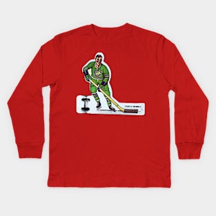 Coleco Table Hockey Players - California Golden Seals Kids Long Sleeve T-Shirt